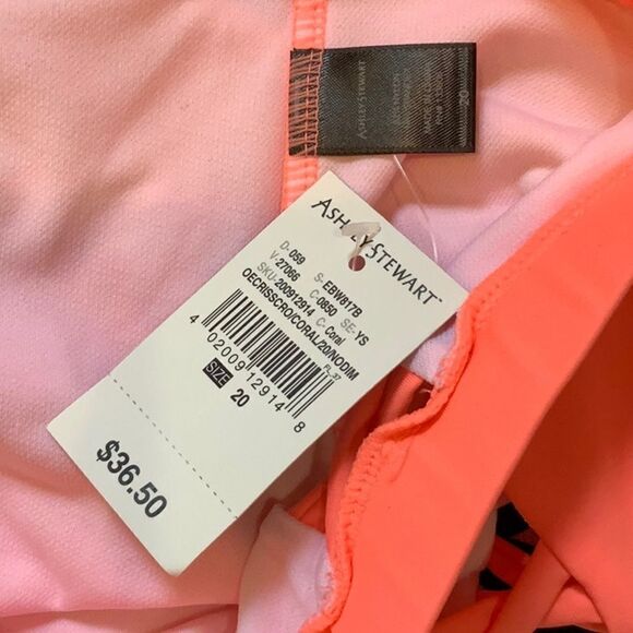 NWT Ashley Stewart CRISS CROSS HIGH WAIST BIKINI Sz 20 - Picture 7 of 7